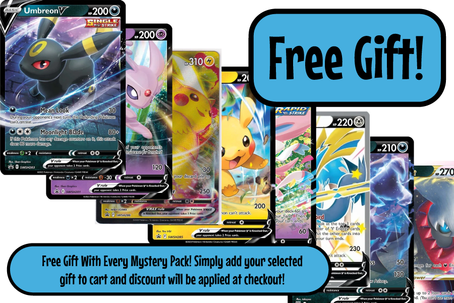 Free Gift With Every Mystery Pack!